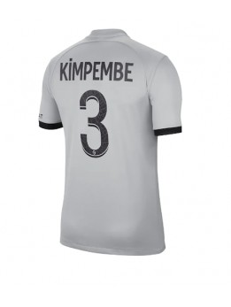Paris Saint-Germain Presnel Kimpembe #3 Auswärtstrikot 2022-23 Kurzarm